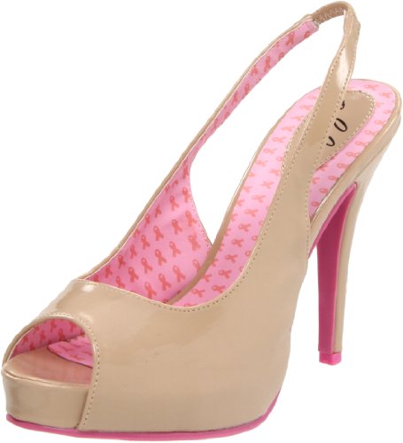 Maryellen - 4 Inch Breast Cancer Awareness Shoe